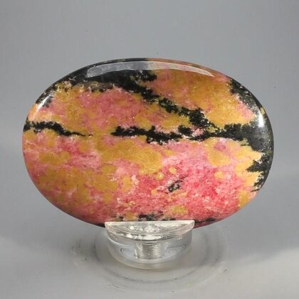 Rhodonite Palmstone (Extra Grade) ~70x50mm