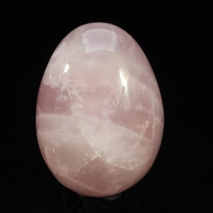 Rose Quartz Crystal Egg ~51mm