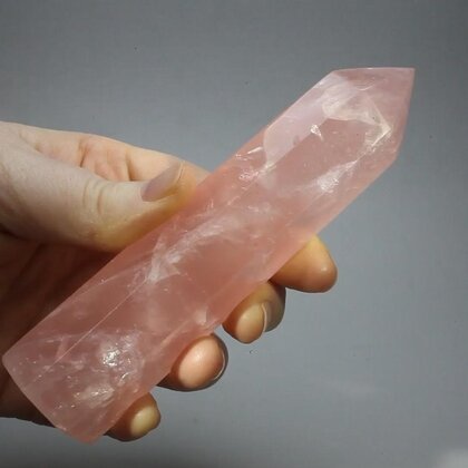 Rose Quartz Polished Point   ~130x31mm
