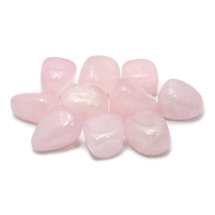 Rose Quartz Tumble Stone (20-25mm) - Single Stone