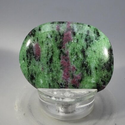 Ruby Zoisite Massage Stone ~40mm