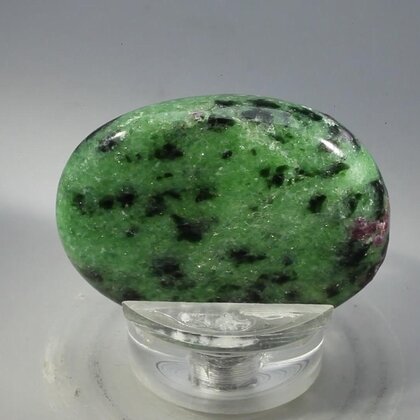 Ruby Zoisite Massage Stone ~40mm
