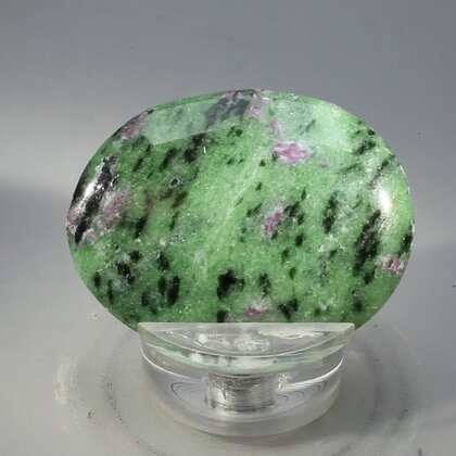 Ruby Zoisite Massage Stone ~41mm