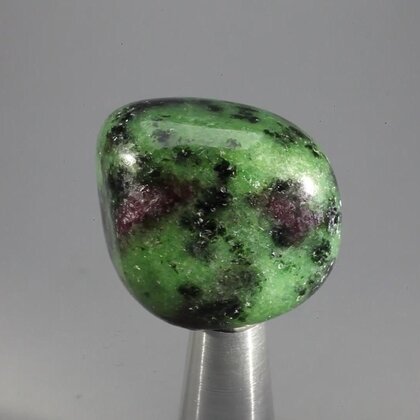 Ruby Zoisite Tumblestone ~28mm