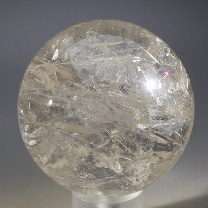 Rutilated Quartz Crystal Sphere ~52mm