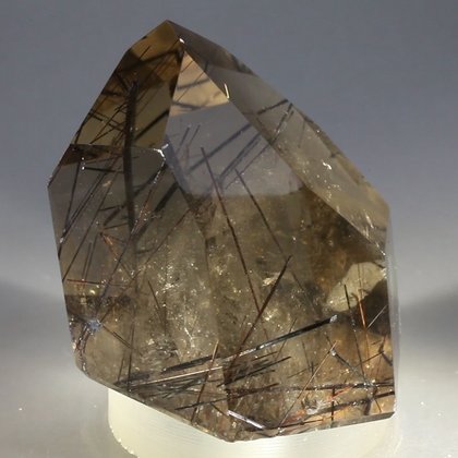 Rutilated Smoky Quartz Polished Point ~45 x 43mm