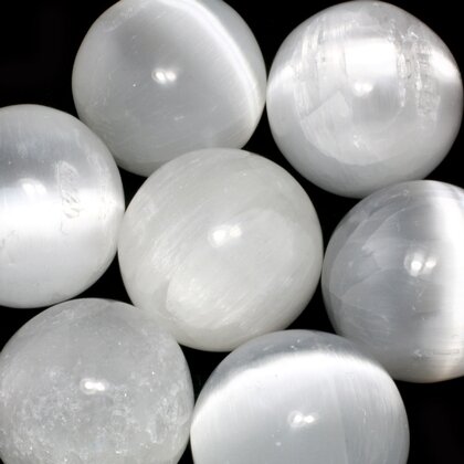 Selenite Medium Crystal Sphere ~40mm