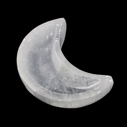 Selenite Moon Charging Bowl ~105mm