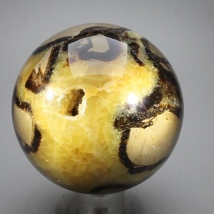 Septarian Crystal Sphere ~82mm