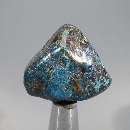 Shattuckite & Chrysocolla Tumblestone ~32mm