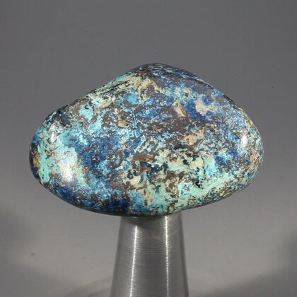 Shattuckite & Chrysocolla Tumblestone ~36mm