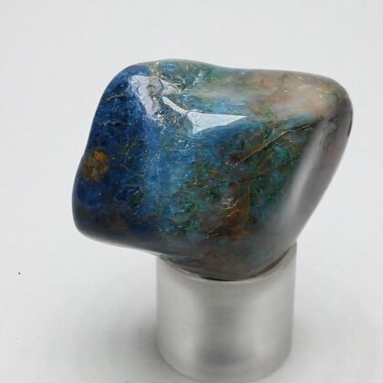 Shattuckite & Chrysocolla Tumblestone ~39mm