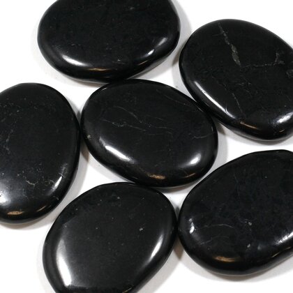 Shungite Massage Stone ~38mm