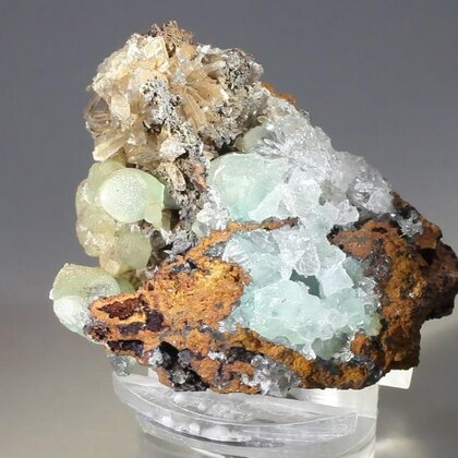 Smithsonite & Hemimorphite Healing Mineral ~40mm
