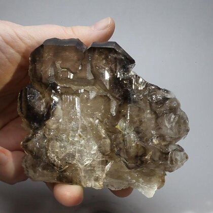 Smoky Elestial Quartz ~93mm