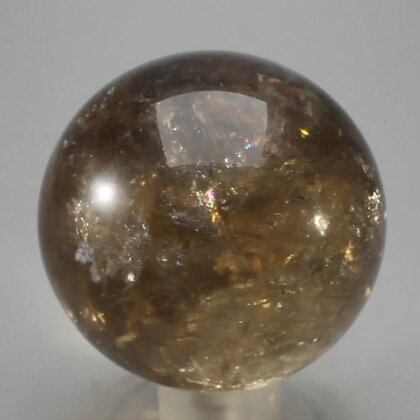 Smoky Quartz Crystal Sphere ~49mm