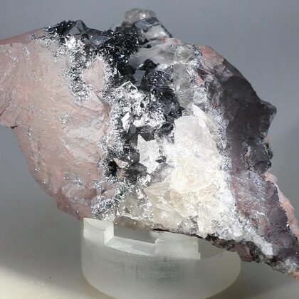Specular Hematite & Quartz (England) ~90mm