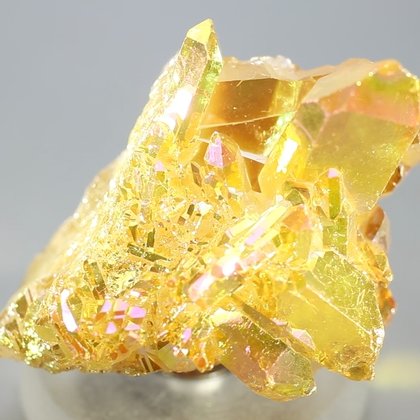 Sunrise Aura Quartz Healing Crystal ~54mm