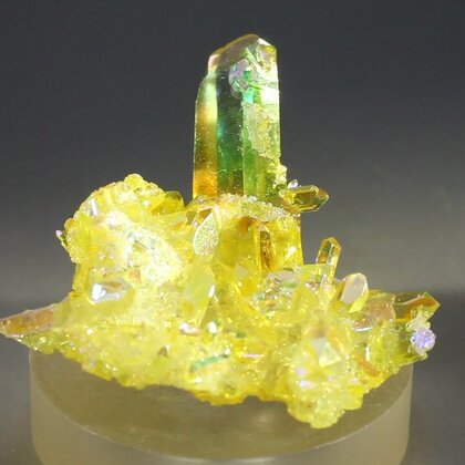 Sunshine Aura Quartz Healing Crystal ~46mm