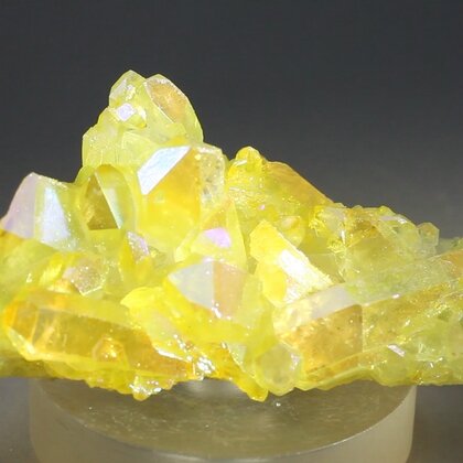 Sunshine Aura Quartz Healing Crystal ~50mm