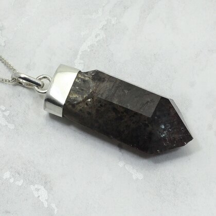 Super Six 925 Silver Point Pendant ~33mm