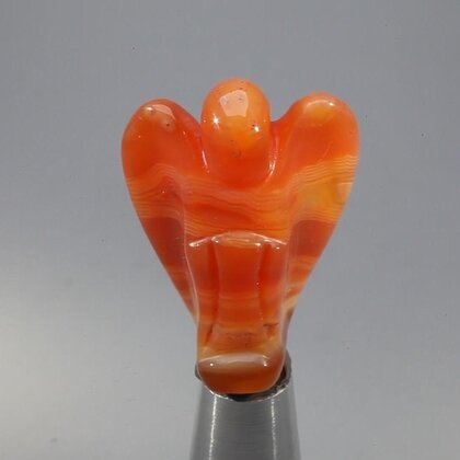 Superior Carnelian Angel ~30mm