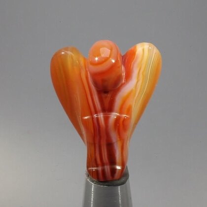 Superior Carnelian Angel ~30mm