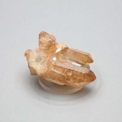 Tangerine Aura Quartz Healing Crystal ~40mm