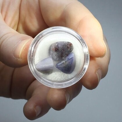 Tanzanite Mini Tumblestone Chips