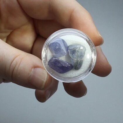 Tanzanite Mini Tumblestone Chips
