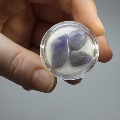 Tanzanite Mini Tumblestone Chips