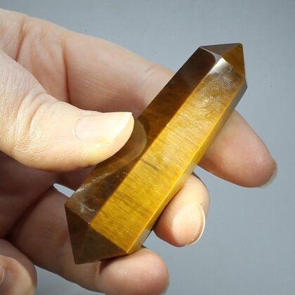 Tiger Eye Crystal Massage Wand ~70mm