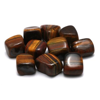 Tiger Eye Tumble Stone (20-25mm) - Single Stone