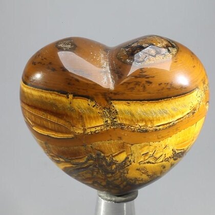 Tiger Jasper Crystal Heart ~45mm