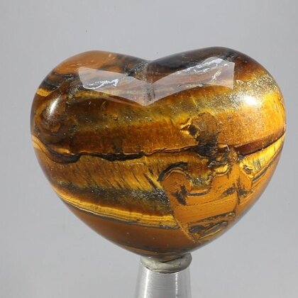Tiger Jasper Crystal Heart ~45mm