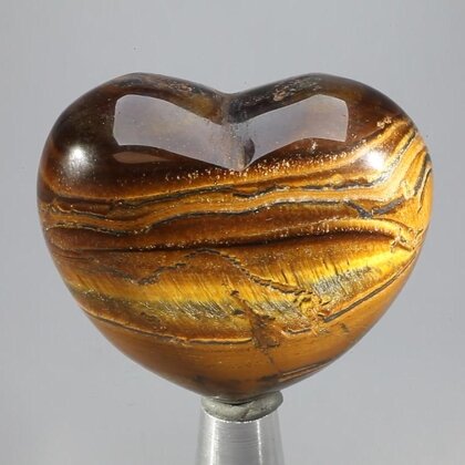 Tiger Jasper Crystal Heart ~45mm