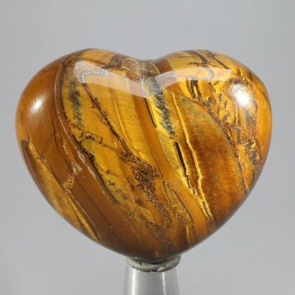 Tiger Jasper Crystal Heart ~45mm
