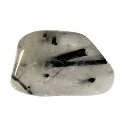 Tourmalinated Quartz Tumblestone ~31mm
