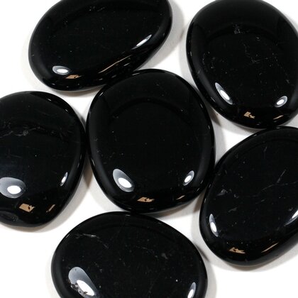 Tourmaline Massage Stone ~38mm