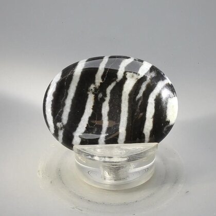 Zebra Jasper Thumbstone (Extra Grade) ~40x30mm
